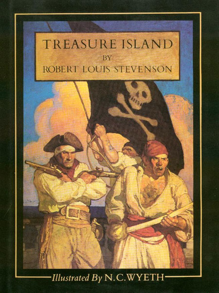 Обложка «Острова сокровищ» (изд. 1911 года)