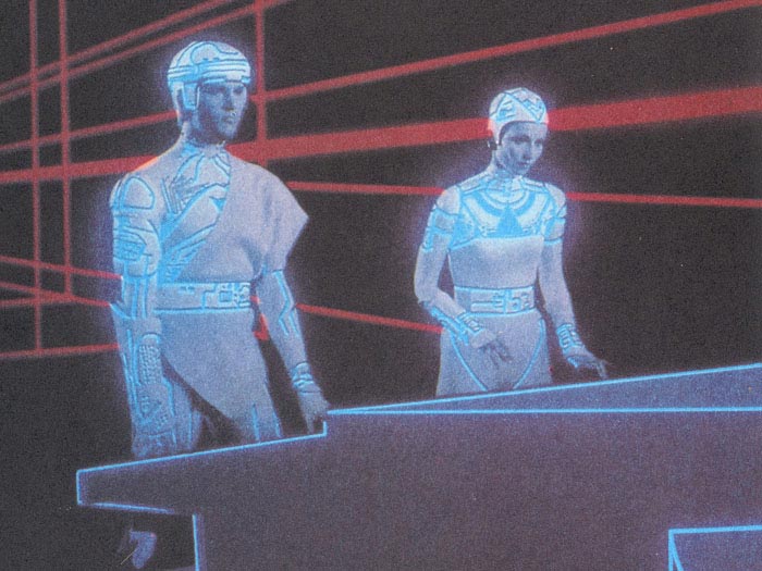 Кадр из фильма «Трон». 1982
