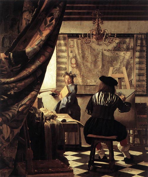 Ян Вермеер. «Аллегория живописи». 1666-67