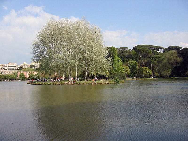 Озеро Вилла Ада в Риме - Archeologo