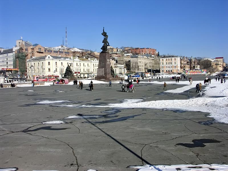 В центре Владивостока