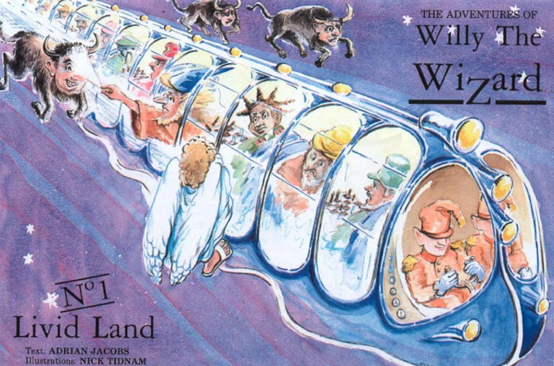 Обложка «Приключений волшебника Вилли» (1987)