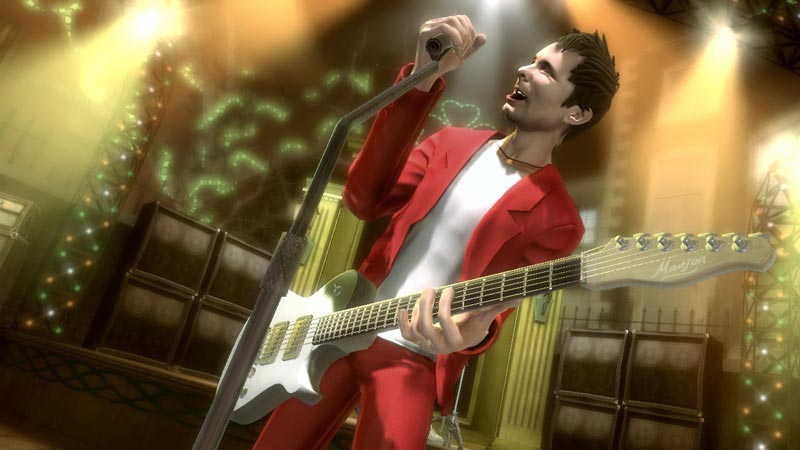Мэттью Беллами в игре Guitar Hero 5