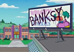 Бэнкси нарисовал заставку для «Симпсонов»
