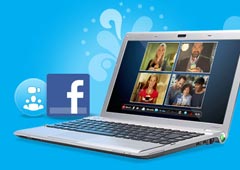 Skype интегрируется с Facebook
