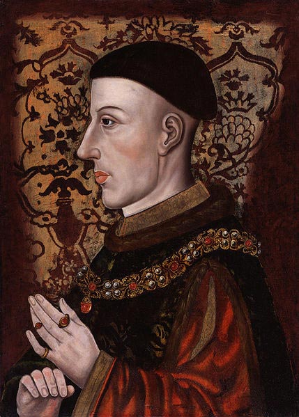 Неизвестный художник XV века. Портрет короля Генриха V
