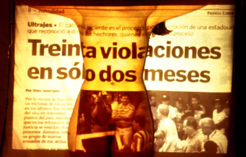 Рехина Хосе Галиндо. Боль на платке. 1999 