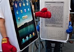 iPad вытесняет Kindle