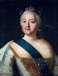 А.П. Антропов. Портрет императрицы Елизаветы Петровны. 1751