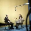 Алла Пугачева во время записи телевизионной программы. 01.01.1976 