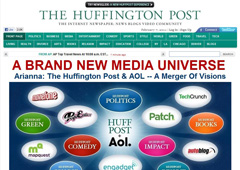 Компания AOL купила Huffington Post