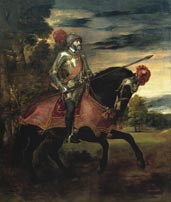 Тициан. Карл V в битве при Мюльберге. 1548
