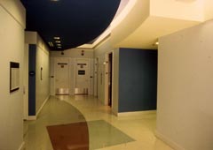Интерьер киностудии в Бербанке (штат Калифорния), построенной по проекту  Wylie Carter Architects 