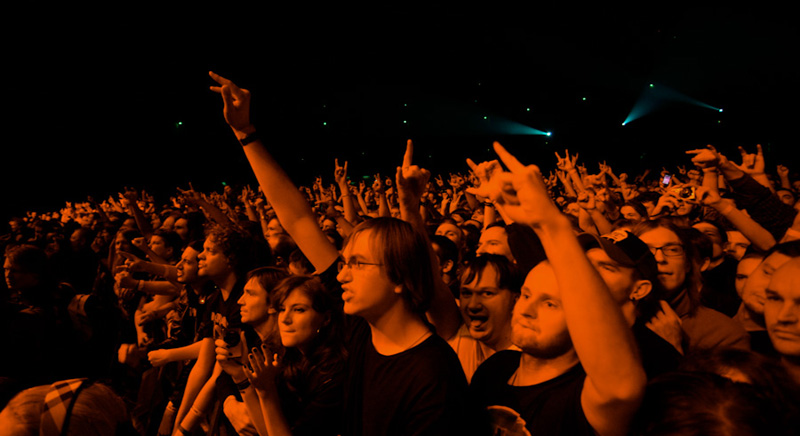 Концерт группы Iron Maiden в Москве. 2011 
