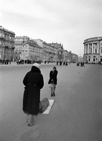 На Невском проспекте. 1942 