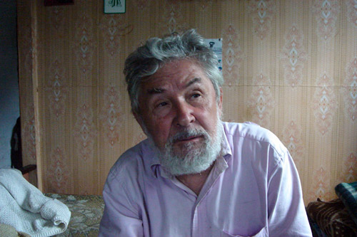 Геннадий Айги в деревне Денисова Горка 
