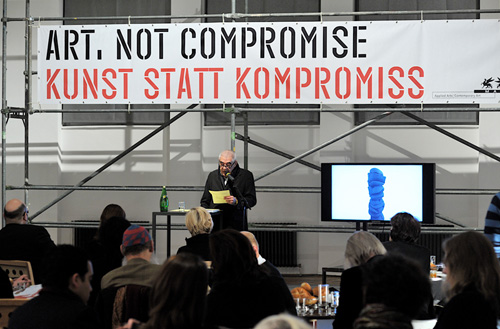 Петер Ноевер на пресс-конференции «Искусство вместо компромисса»