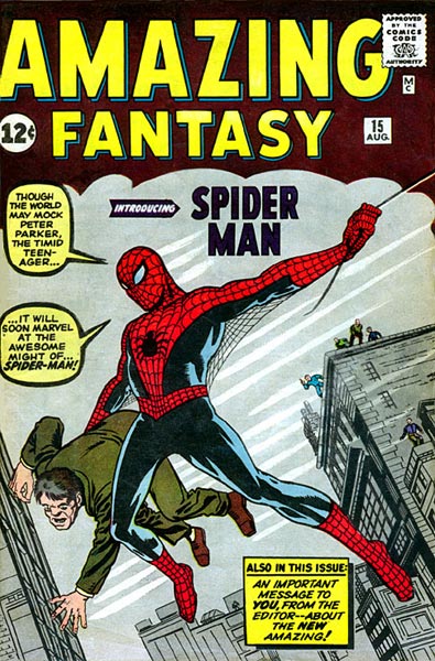 Первый выпуск комикса о Человеке-пауке продан на интернет-аукционе за $1,1 млн. В августе 1962 года номер журнала Amazing Fantasy, в котором впервые была опубликована история о паукообразном супергерое, стоил 12 центов.