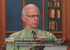 Умер журналист Дэвид Бродер