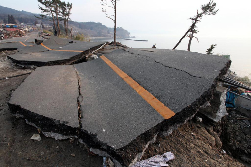 Землетрясение в Японии