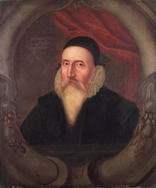 Неизвестный художник. Портрет Джона Ди. Ок. 1590