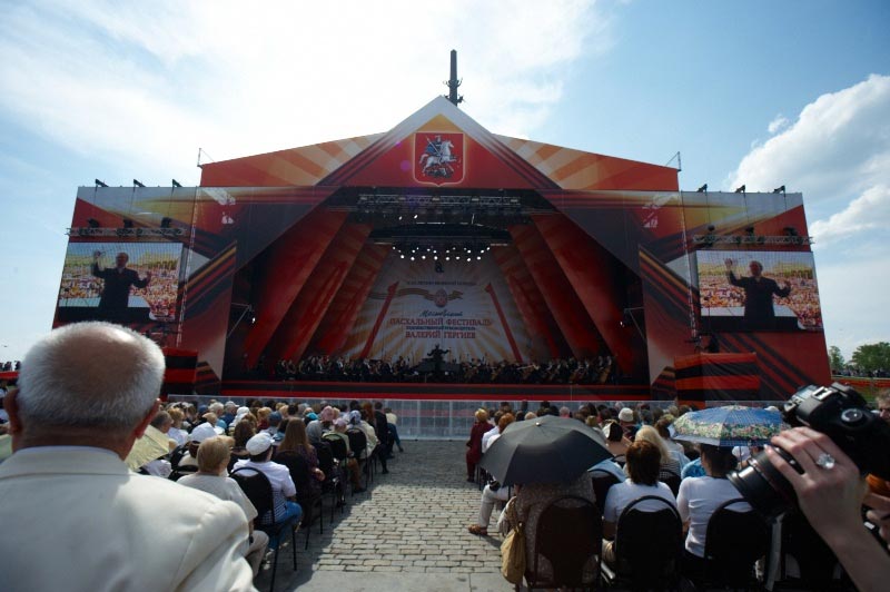 IX Московский Пасхальный фестиваль, концерт на Поклонной горе 9 мая 2010 года