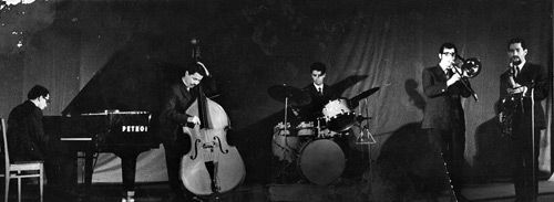 Иллюстрация из книги «Интеграл похож на саксофон». Джаз-квинтет с Александром Морозовым (1969)  