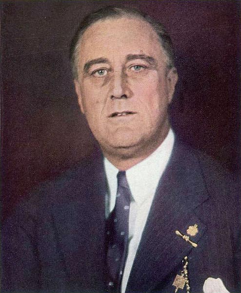 Фотография Ф.Д. Рузвельта с обложки журнала  Life . 1933 - O.J. Jordan