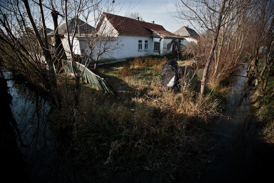 В старой части города Вилково каналы образуют сетку, но многие из них заброшены, мелеют и заболачиваются