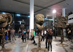 «Зодиак» Ай Вэйвэя на 29-й Биеннале современного искусства в Сан-Паулу, осень 2010 года