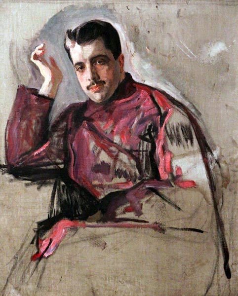 Валентин Серов. Портрет Сергея Дягилева. 1904
