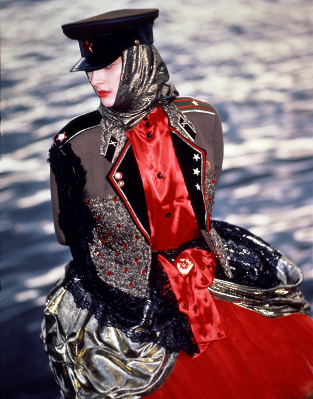 Модель Екатерины Филипповой из коллекции конца 80-х
