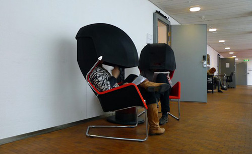 Кресла с «капюшоном» для отключения от внешнего мира