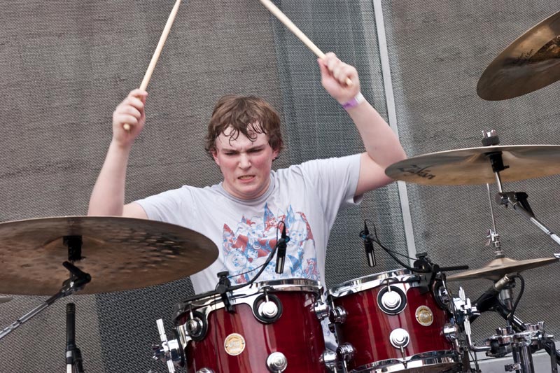 Майк Бирн, барабанщик  The Smashing Pumpkins  c 2009 года 