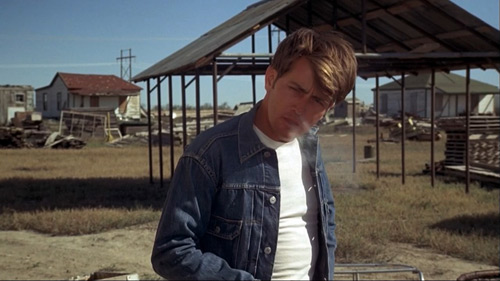 Кадр из фильма «Пустоши» с Мартином Шином, 1973 