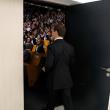 Дмитрий Медведев во время выступления на пресс-конференции в Московской школе управления "Сколково" 