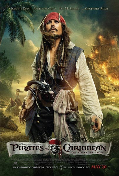 Проведенное на днях исследование на примере фильма «Пираты Карибского моря: На странных берегах» показало, что большинство жителей США предпочитает смотреть фильмы в обычных кинозалах, не поддерживающих 3D-технологию.