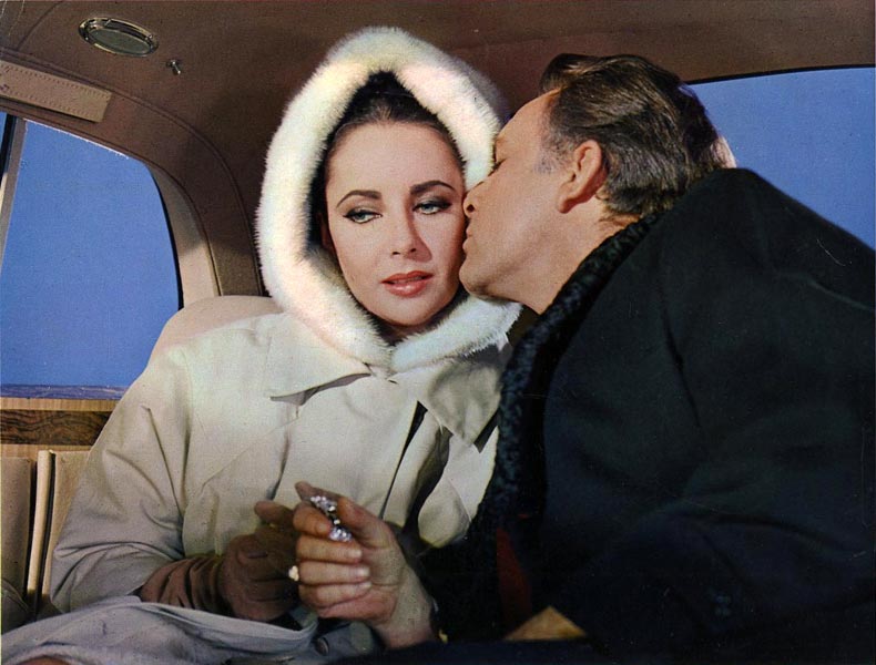 Элизабет Тейлор и Ричард Бертон в фильме «Очень важные персоны» (1963)