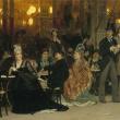 Илья Репин. «Парижское кафе». 1875