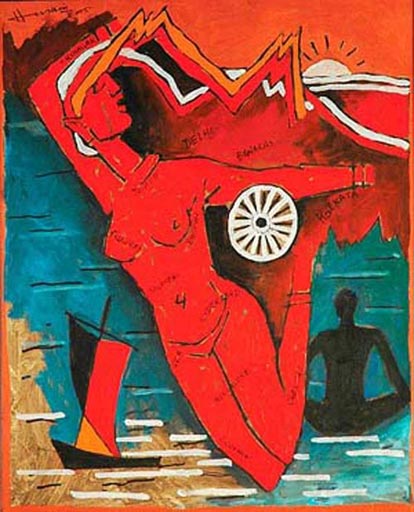 Умер индийский художник М.Ф. Хусейн