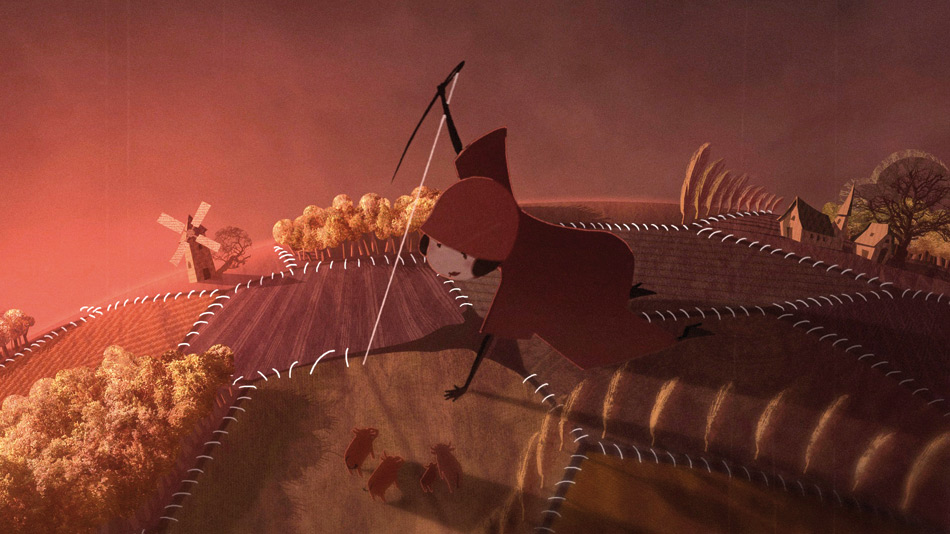 Кадр из мультфильма «Три стежка» 