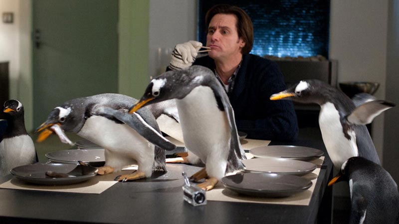Кадр из фильма «Пингвины мистера Поппера»