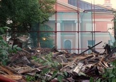 В Москве снесли два памятника архитектуры