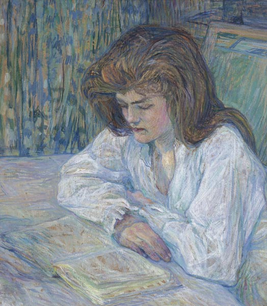 Анри де Тулуз-Лотрек. Любительница чтения. 1889