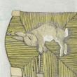 Люсьен Фрейд. Кролик на стуле. 1944