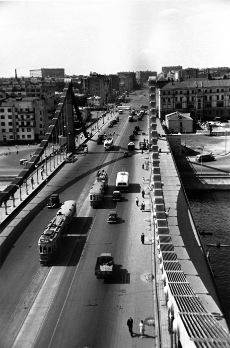 Гостев А. Крымский мост. Москва. 1950-е гг.