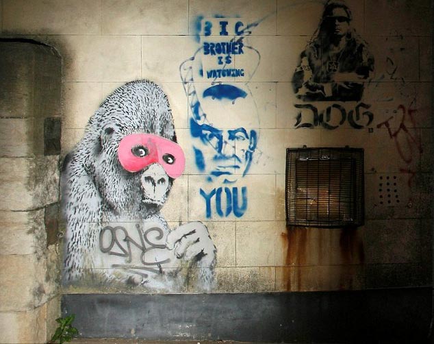 Горилла в розовой полумаске, десять лет назад нарисованная знаменитым художником-граффитистом Бэнкси на стене здания в английском городе Бристоле, закрашена белой краской. Как сообщает BBC, это было сделано по ошибке.