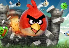Фрагмент постера «Angry Birds».