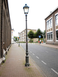 Улица в Амстердаме, на которой теперь живет Денис Солопов