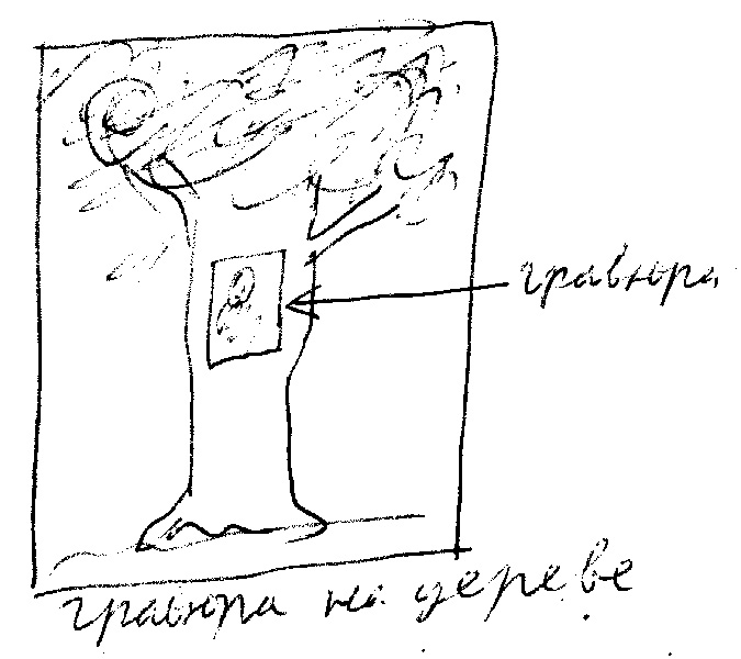 Иллюстрация из «Записных книжек» Вагрича Бахчаняна